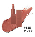 5 colors lipstick Brick red matte lipstick and Nude lipstick beauty lips makeup batom korean cosmetics liquid lipstick