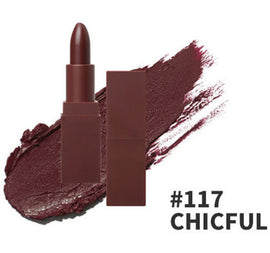 5 colors lipstick Brick red matte lipstick and Nude lipstick beauty lips makeup batom korean cosmetics liquid lipstick