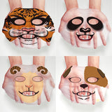 1pc/set 30g Face Makeup Mask Face Care Mask Animal Soft Mask Tiger Panda Pattern Moisturizing Nourishing South Korean Cosmetics