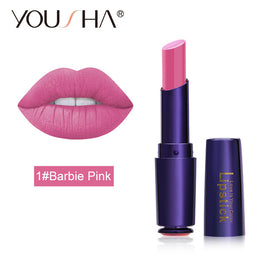YOUSHA Lips Makeup Moisturizing Batom Lipstick  Lip Gloss Pencil Maquiagem Waterproof Lip Care Make Up Beauty Korean Cosmetics
