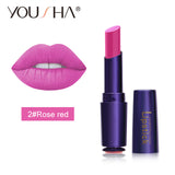 YOUSHA Lips Makeup Moisturizing Batom Lipstick  Lip Gloss Pencil Maquiagem Waterproof Lip Care Make Up Beauty Korean Cosmetics