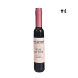 LEARNEVER New Arrival Wine Red Korean Style Lip Tint Baby Pink Lip For Women Makeup Liquid Lipstick Lip gloss red lips Cosmetic