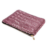 Dazzlling Women's Make Up Cosmetic Bag Beautician Sequins Clutch Leopard Party Bag Handbag Pouch For Women Gifts 9R3M
