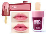 new Korean style ice cream liquid matte lipstick lasting Moisturizer lips waterproof Lip stick makeup flash Mermaid color