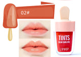 new Korean style ice cream liquid matte lipstick lasting Moisturizer lips waterproof Lip stick makeup flash Mermaid color