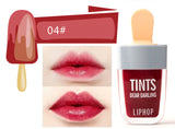 new Korean style ice cream liquid matte lipstick lasting Moisturizer lips waterproof Lip stick makeup flash Mermaid color