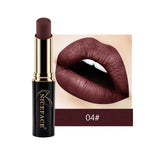 Nice face Velvet Matte lipstick Waterproof long lasting Nude Lip balm beauty tint lips makeup Metallic lipstick korean Cosmetics