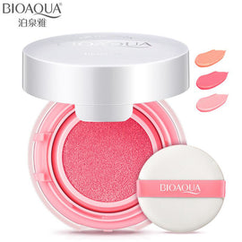 BIOAQUA Brand Cushion Blusher Palette Nude Makeup Mineral Blush Bronzer Powder New Cosmetics Sleek Maquiagem Korean Make Up