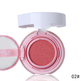 BIOAQUA Brand Cushion Blusher Palette Nude Makeup Mineral Blush Bronzer Powder New Cosmetics Sleek Maquiagem Korean Make Up