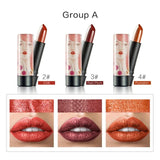 LEARNEVER 3pcs/set Matte Lipstick Waterproof Long Lasting Lip Kit Korean Cosmetics Makeup Christmas Women Gift MKH8318