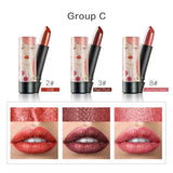 LEARNEVER 3pcs/set Matte Lipstick Waterproof Long Lasting Lip Kit Korean Cosmetics Makeup Christmas Women Gift MKH8318