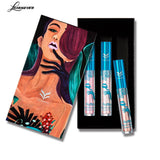 LEARNEVER 3pcs/set Matte Liquid Lipstick Long Lasting Korean Cosmetics Metallic Lip Sense For Women 5g*3 MKH4374