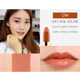 TUTU 6 Colors Black Lipsticks Waterproof Long Lasting Lips Makeup Red Lipstick Matte Lip Stick Sexy Colors With Korean Cosmetics