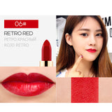 TUTU 6 Colors Black Lipsticks Waterproof Long Lasting Lips Makeup Red Lipstick Matte Lip Stick Sexy Colors With Korean Cosmetics