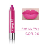 MISS ROSE nude batom matte lipstick Waterproof Long-lasting Lip Stick batom matte Crayon korean cosmetics sexy red kilie makeup
