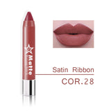 MISS ROSE nude batom matte lipstick Waterproof Long-lasting Lip Stick batom matte Crayon korean cosmetics sexy red kilie makeup