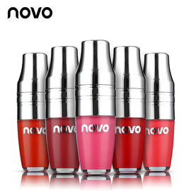 NOVO Brand Makeup Juicy shaker 6 Color Air Cushion Lip Gloss Nutritious Lipgloss Waterproof Batom Long-Lasting Korean Cosmetics