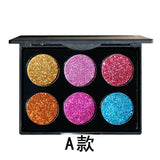 HANDAIYAN Brand Diamond Glitter Eye Shadow Palette Golden Shimmer and Shine Sequins Eyeshadow Pallete Pigment Korean Cosmetics