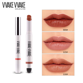 HOLD LIVE Velvet Air Cushion Lipstick 5 Colors Matte Lip Stick Make Up Metallic Waterproof Nude Red Lips Korean Cosmetics Makeup