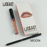 LJQEAST 2017 hot new matte lipstick+lips pencil makeup lip gloss kilie lipstick kyliejenner lip
