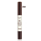 NOVO Brand PRO Eyebrow Cream Mascara Gel Make Up Waterproof Eye Brow Gel Korean style Makeup Pencil Enhancer With Brush