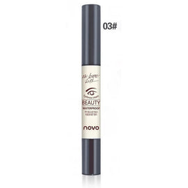 NOVO Brand PRO Eyebrow Cream Mascara Gel Make Up Waterproof Eye Brow Gel Korean style Makeup Pencil Enhancer With Brush