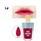 Matte Lipstick Korean Style Bite Moisturizer Shimmer Lip Gloss Ice Cream Long Lasting Red Liquid Batom Lip Tint Cosmetics
