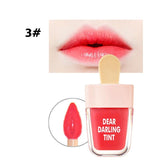 Matte Lipstick Korean Style Bite Moisturizer Shimmer Lip Gloss Ice Cream Long Lasting Red Liquid Batom Lip Tint Cosmetics