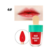 Matte Lipstick Korean Style Bite Moisturizer Shimmer Lip Gloss Ice Cream Long Lasting Red Liquid Batom Lip Tint Cosmetics