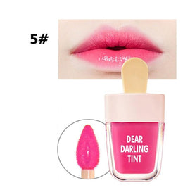 Matte Lipstick Korean Style Bite Moisturizer Shimmer Lip Gloss Ice Cream Long Lasting Red Liquid Batom Lip Tint Cosmetics