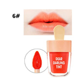 Matte Lipstick Korean Style Bite Moisturizer Shimmer Lip Gloss Ice Cream Long Lasting Red Liquid Batom Lip Tint Cosmetics