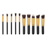 10-piece Korean Mini Makeup Brush Set