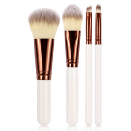 4 Pcs Makeup Brushes Facial Foundation Eyeliner Blush Contour Cream Concealer Brush Kit  2018 Hot Selling HB88
