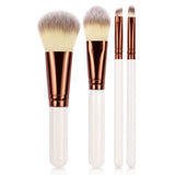 4 Pcs Makeup Brushes Facial Foundation Eyeliner Blush Contour Cream Concealer Brush Kit  2018 Hot Selling HB88