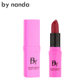 BY NANDA 2016 New Lipstick Matte Waterproof Magic Makeup Nude Lip Gloss 16 Colors Available Lip Cosmetic Korean Cosmetics